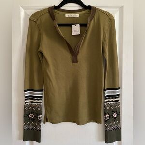 We the Free Mikah layering cuff top